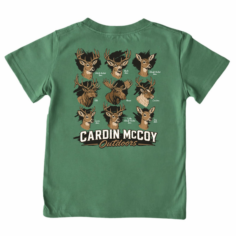 Kids' North American Deer Short-Sleeve Tee