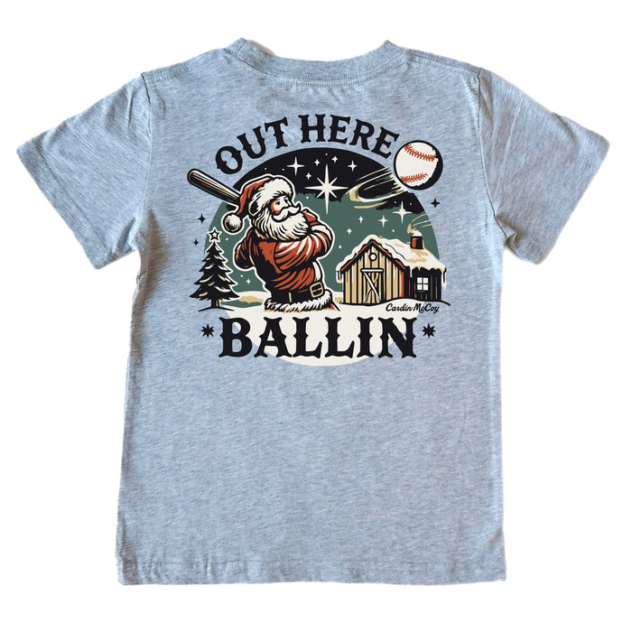 Kids' Out Here Ballin Short-Sleeve Tee