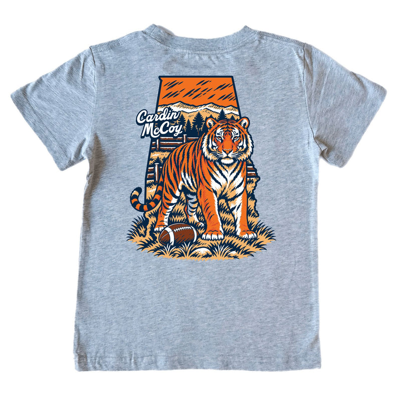 Kids' Tiger Football Short-Sleeve Tee