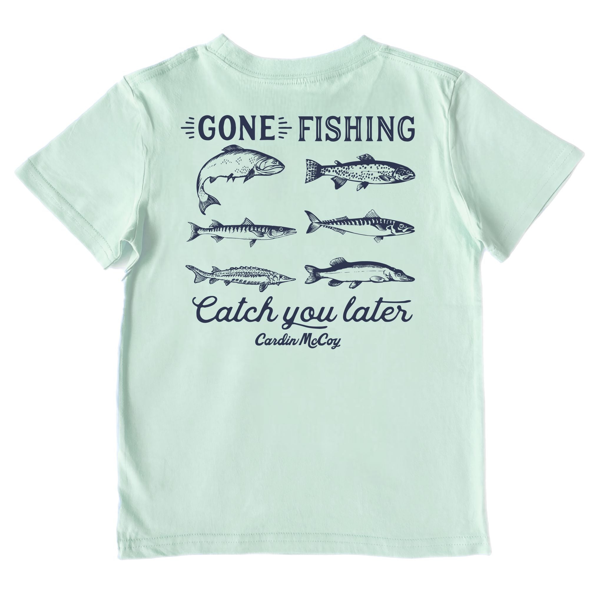 Boys' Catch You Later Performance Short-Sleeve Tee Short Sleeve T-Shirt Cardin McCoy Surf Spray XXS (2/3) No Pocket