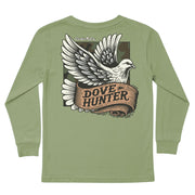 Boys' Dove Hunter Long-Sleeve Tee Long Sleeve T-Shirt Cardin McCoy Light Olive XXS (2/3) Pocket