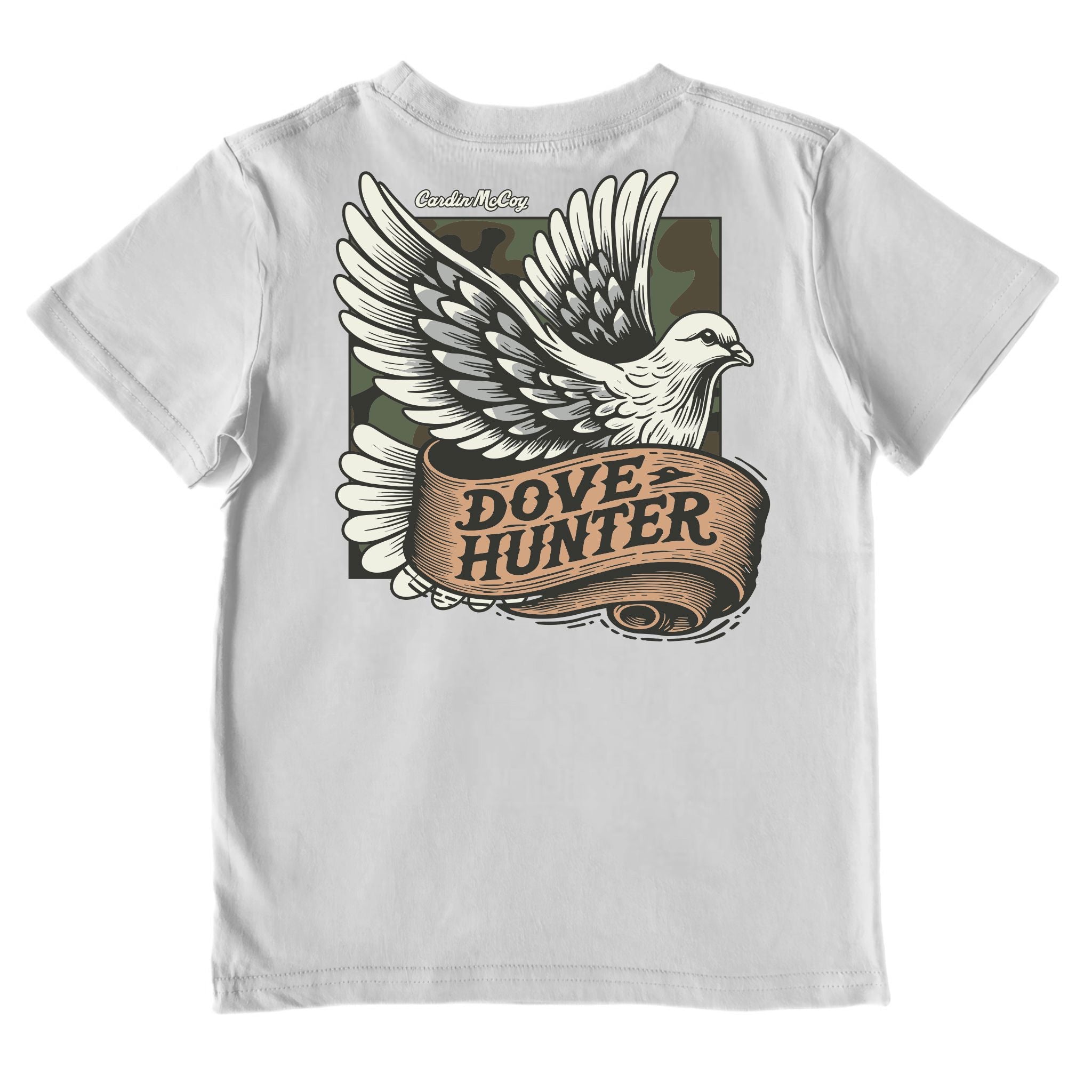 Boys' Dove Hunter Short-Sleeve Performance Tee Short Sleeve T-Shirt Cardin McCoy Gray Mist XXS (2/3) Performance