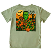 Boys' Frankenstein Hunter Short-Sleeve Tee Short Sleeve T-Shirt Cardin McCoy Light Olive XXS (2/3) No Pocket