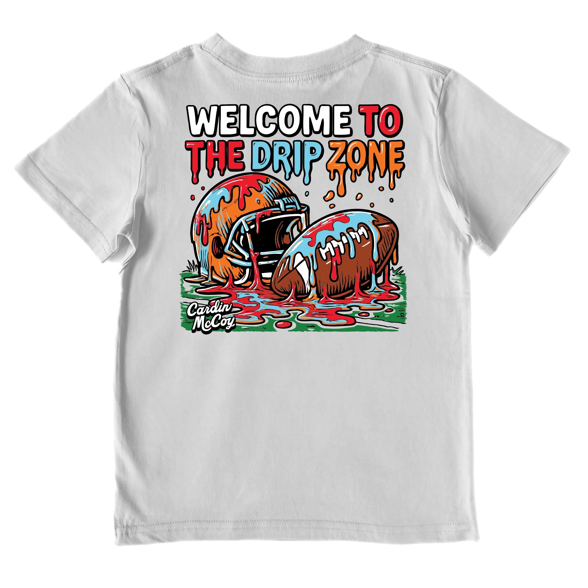 Boys' Welcome To The Drip Zone Performance Short-Sleeve Tee Short Sleeve T-Shirt Cardin McCoy 
