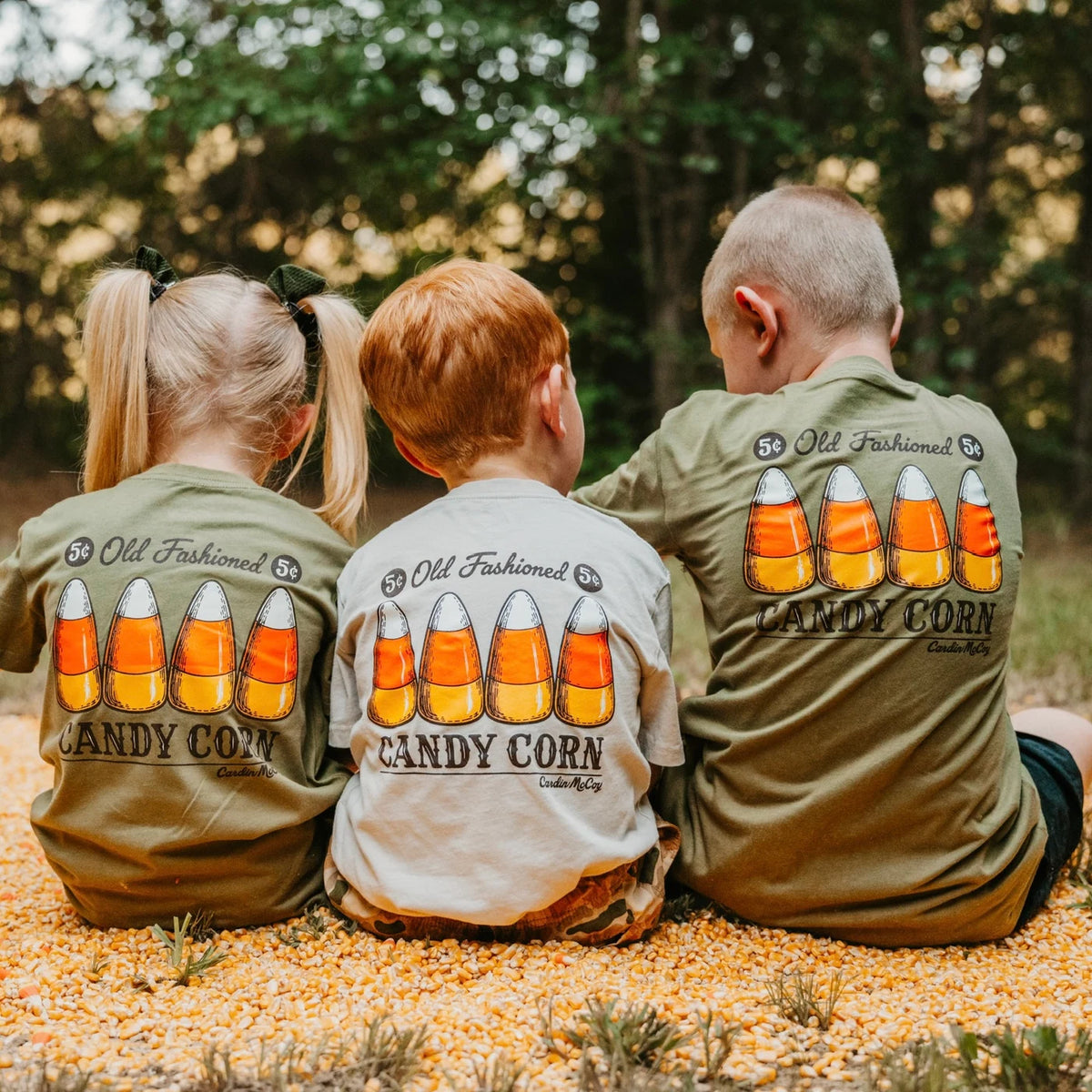 Kids' Candy Corn Short-Sleeve Tee
