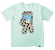 Drippy Glove Performance Front Design Short-Sleeve Tee Short Sleeve T-Shirt Cardin McCoy Surf Spray XXS (2/3) Performance Front