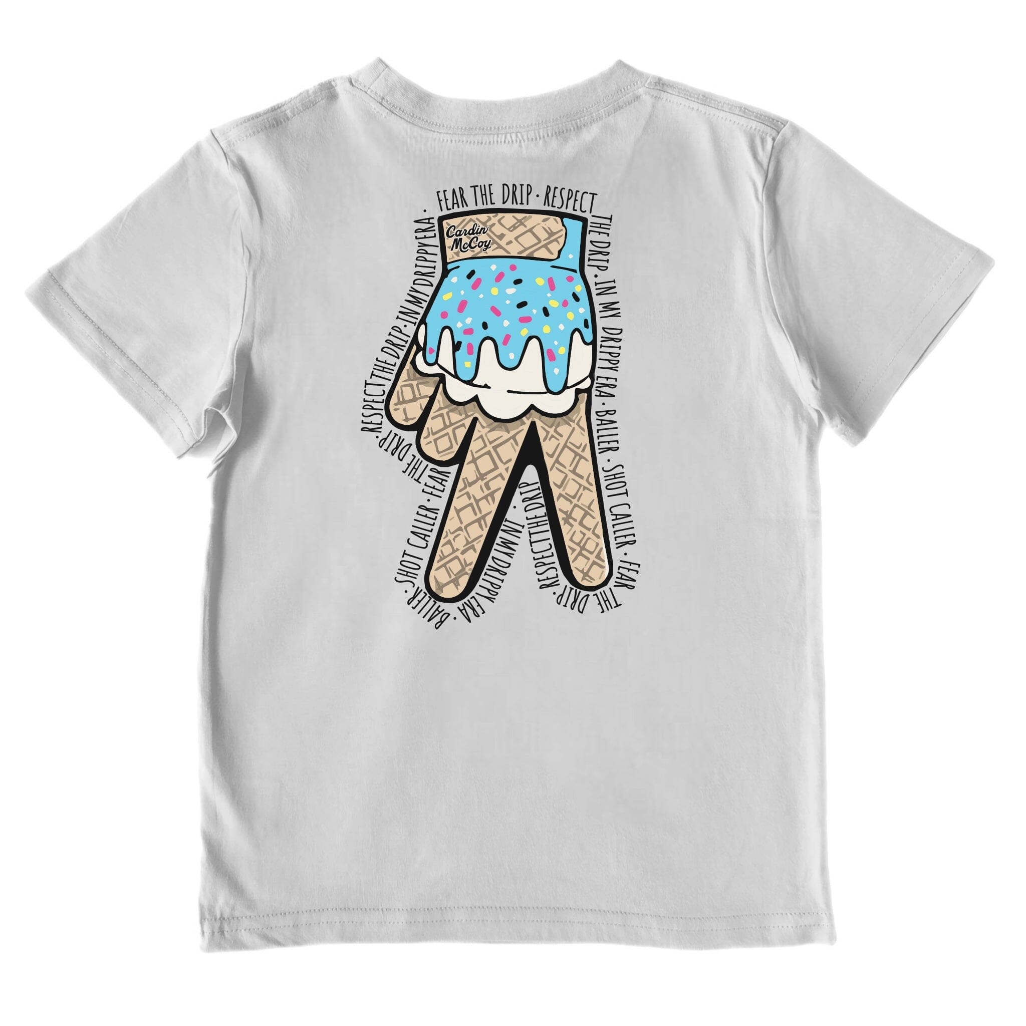 Drippy Glove Performance Short-Sleeve Tee Short Sleeve T-Shirt Cardin McCoy Gray Mist XS (4/5) 