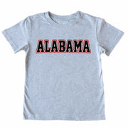 Kids' Alabama Front Short-Sleeve Tee Short Sleeve T-Shirt Cardin McCoy Heather Gray XXS (2/3) Front