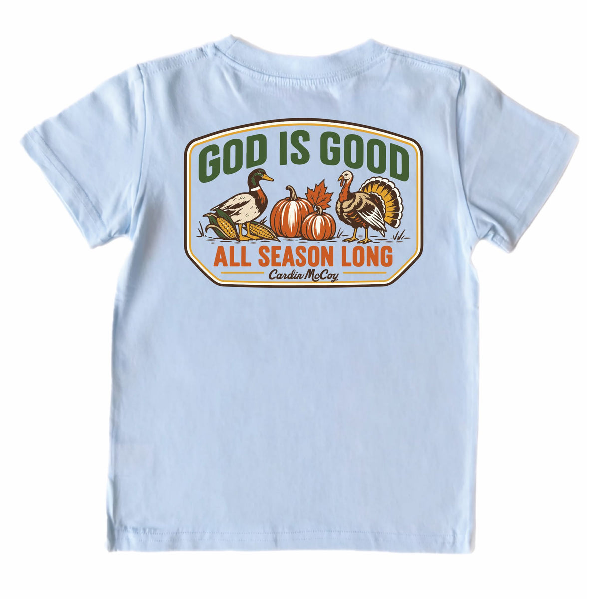 Kids' All Season Short-Sleeve Tee Short Sleeve T-Shirt Cardin McCoy Cool Blue XXS (2/3) Pocket