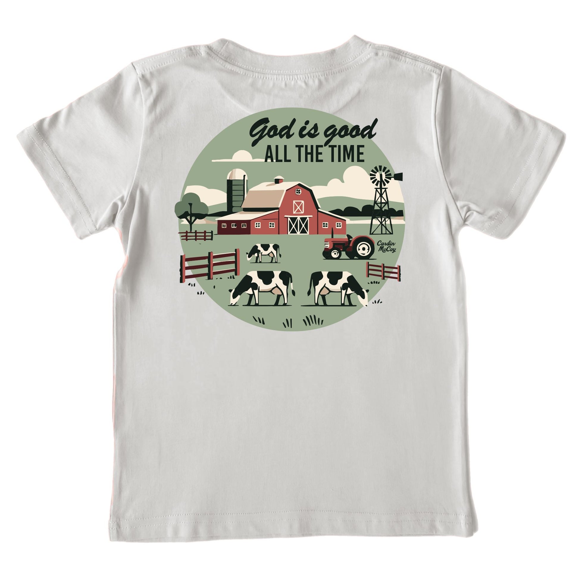 Kids' All the Time Short-Sleeve Tee Short Sleeve T-Shirt Cardin McCoy Ice Gray XXS (2/3) Pocket