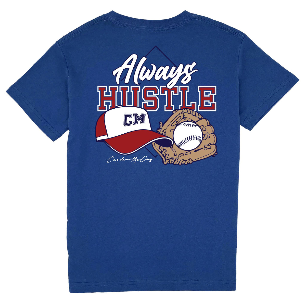 Kids' Always Hustle Short Sleeve Pocket Tee Short Sleeve T-Shirt Cardin McCoy Blue XXS (2/3) 
