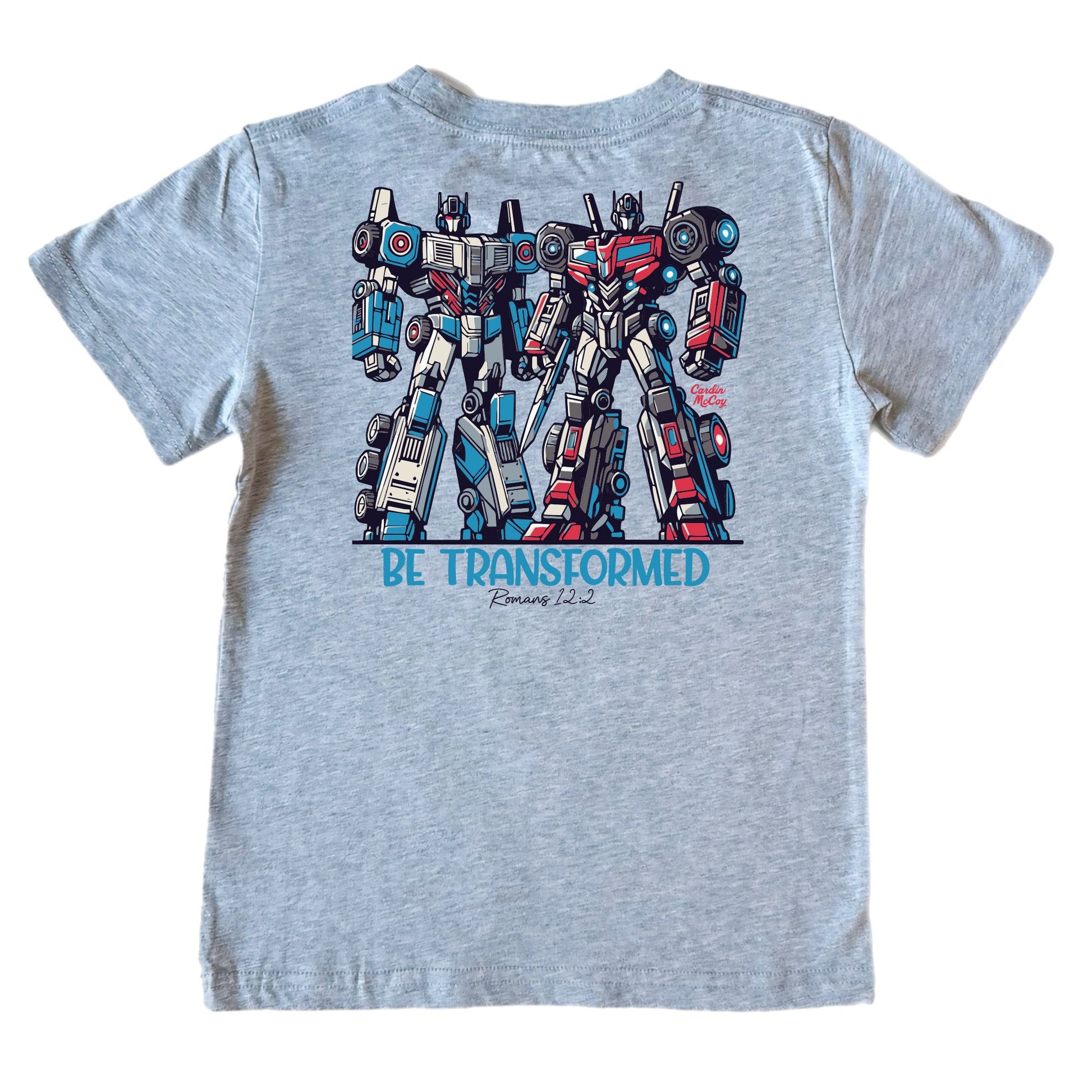 Kids' Autobots Short-Sleeve Tee Short Sleeve T-Shirt Cardin McCoy Heather Gray XXS (2/3) Pocket