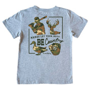 Kids' Be Country Short-Sleeve Tee Short Sleeve T-Shirt Cardin McCoy Heather Gray XXS (2/3) Pocket
