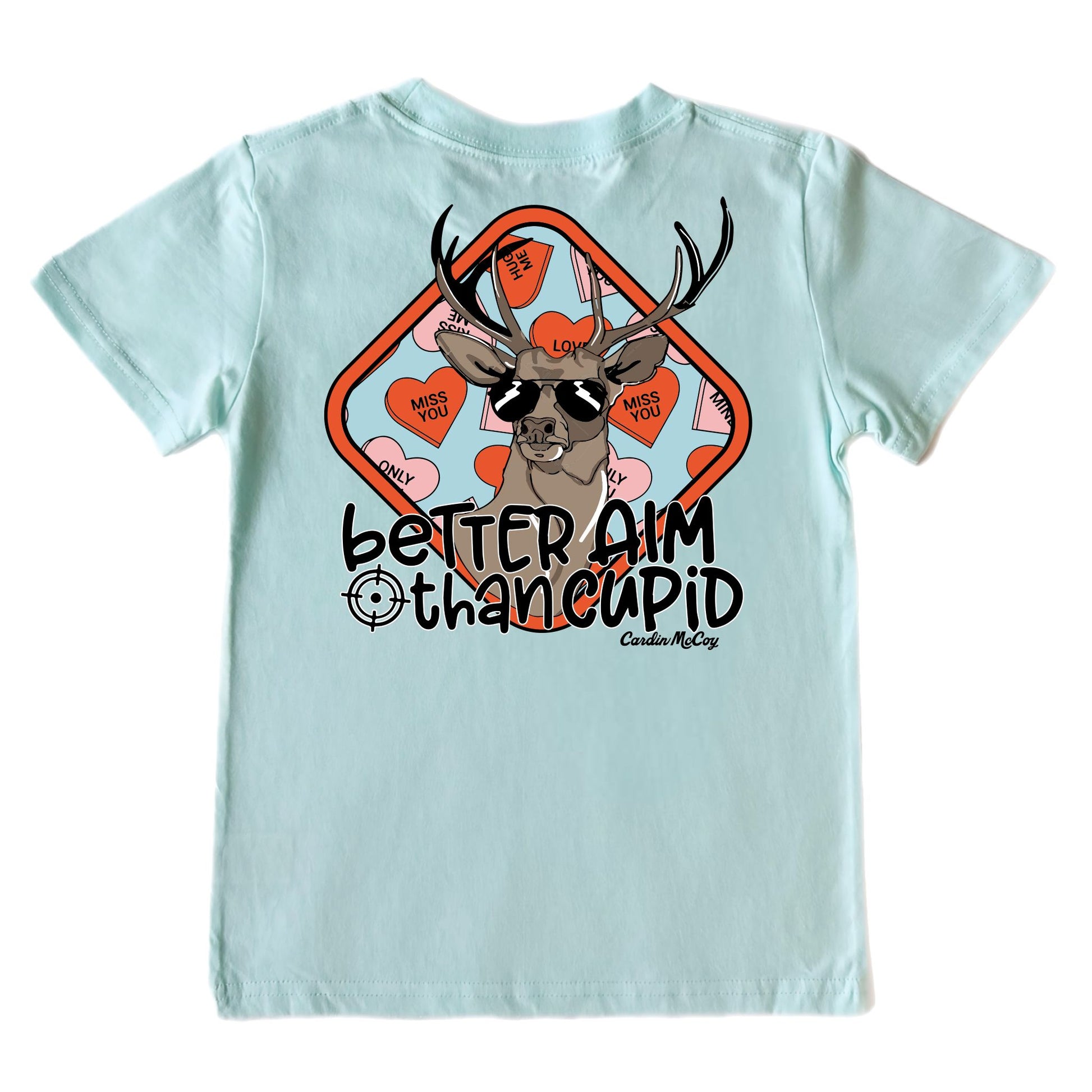Kids' Better Aim Short-Sleeve Tee Short Sleeve T-Shirt Cardin McCoy Blue Mint XXS (2/3) Pocket