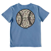 Kids' Camo Baseball Performance Short-Sleeve Tee Short Sleeve T-Shirt Cardin McCoy Captain Blue XXS (2/3) 