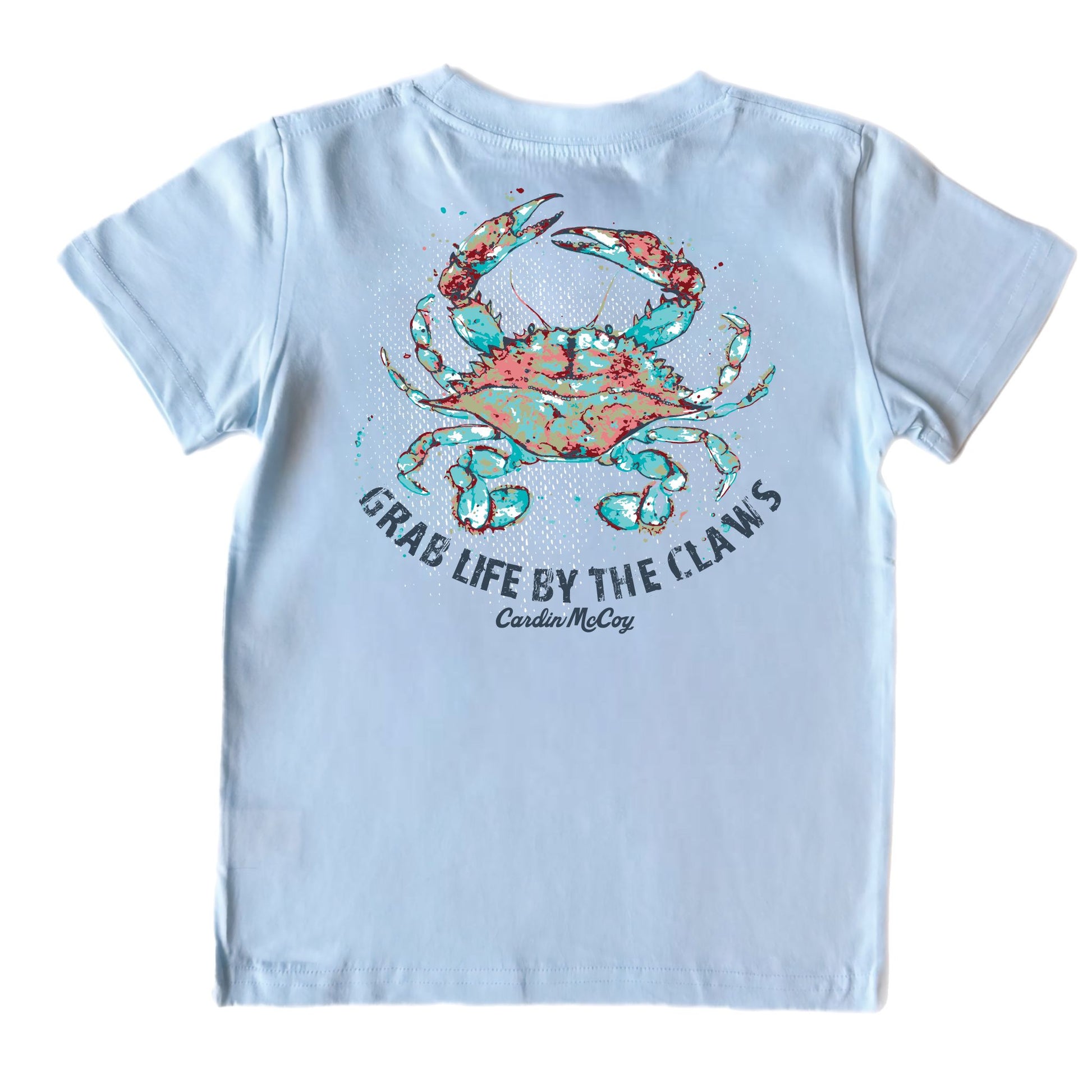 Kids' Claws Short-Sleeve Tee Short Sleeve T-Shirt Cardin McCoy Cool Blue XXS (2/3) Pocket