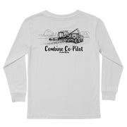 Kids' Combine Co-Pilot Long-Sleeve Tee Long Sleeve T-Shirt Cardin McCoy Ice Gray XXS (2/3) Pocket