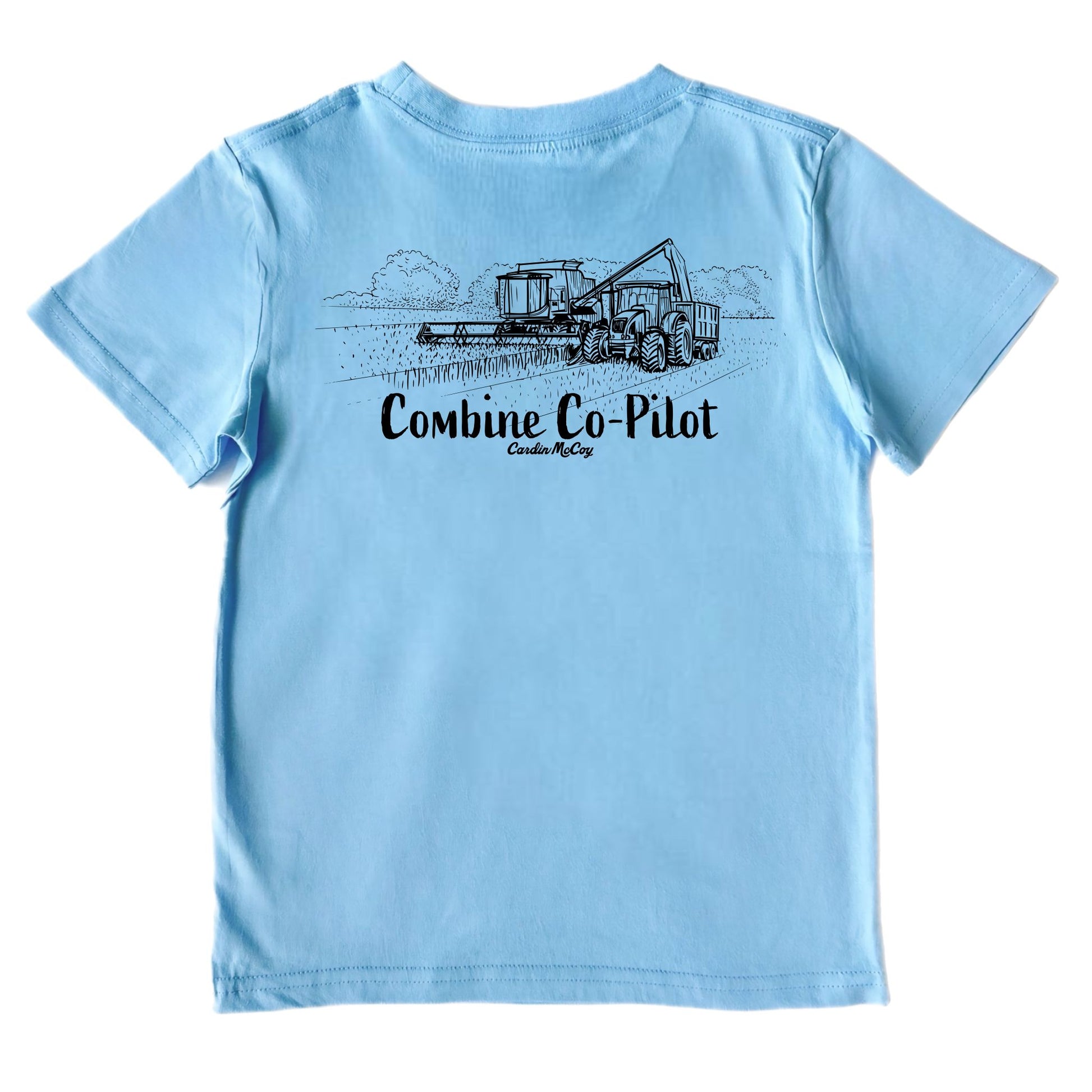 Kids' Combine Co-Pilot Short-Sleeve Tee Short Sleeve T-Shirt Cardin McCoy Light Blue XXS (2/3) Pocket
