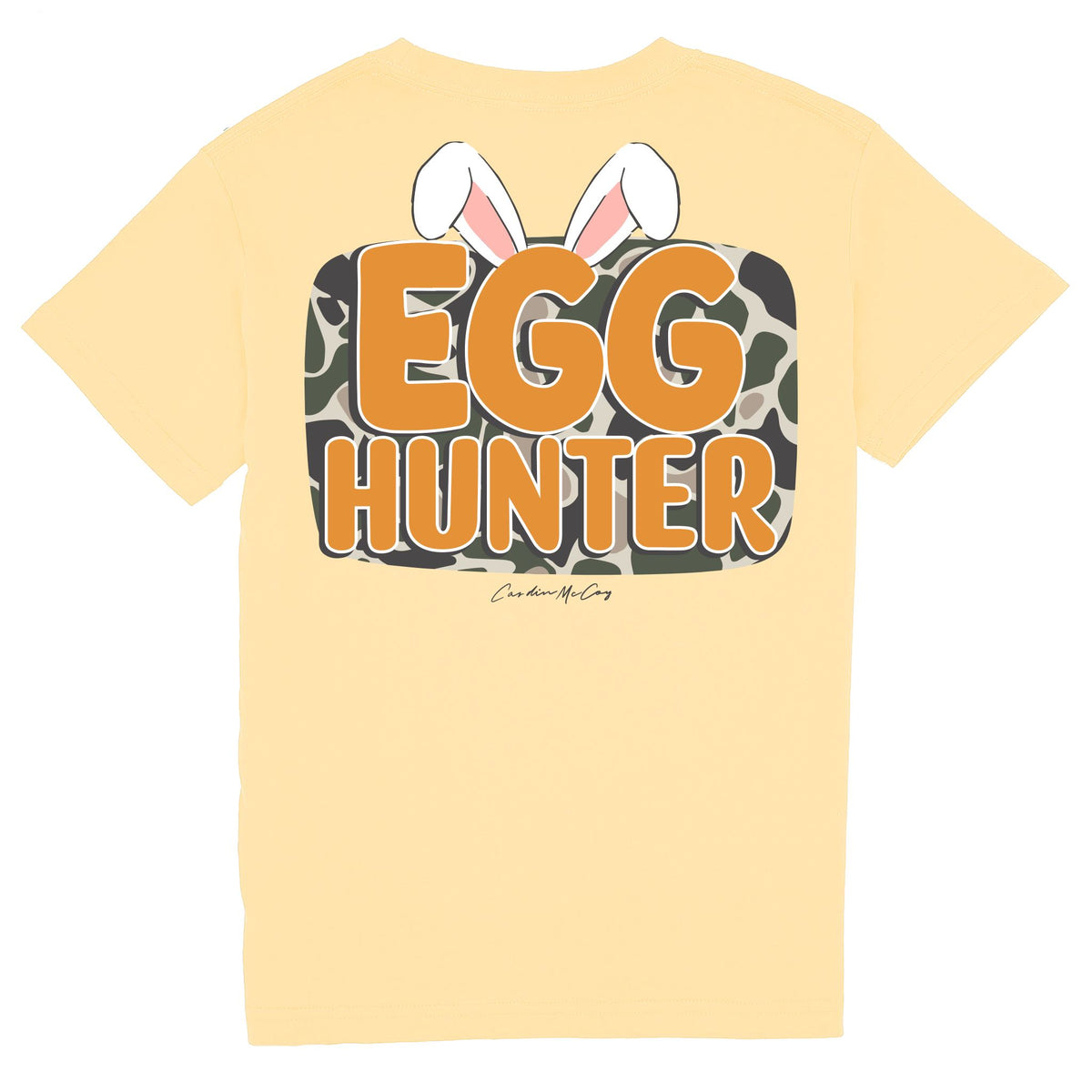 Kids' Egg Hunter Short Sleeve Pocket Tee Short Sleeve T-Shirt Cardin McCoy Butter XXS (2/3) 