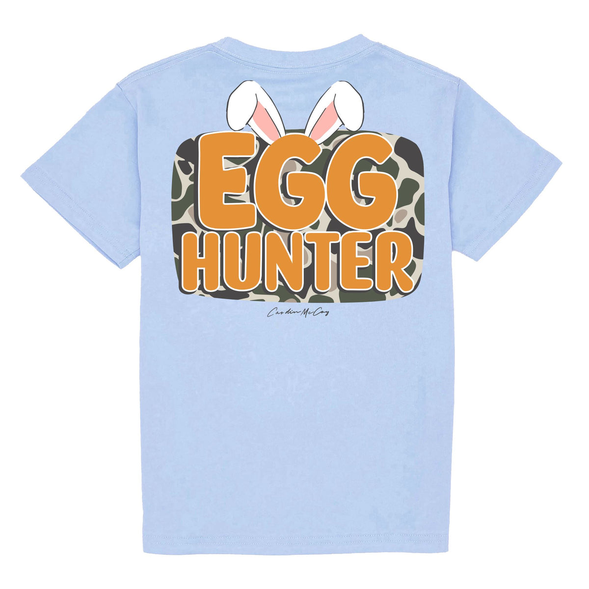 Kids' Egg Hunter Short Sleeve Pocket Tee Short Sleeve T-Shirt Cardin McCoy Light Blue XXS (2/3) 