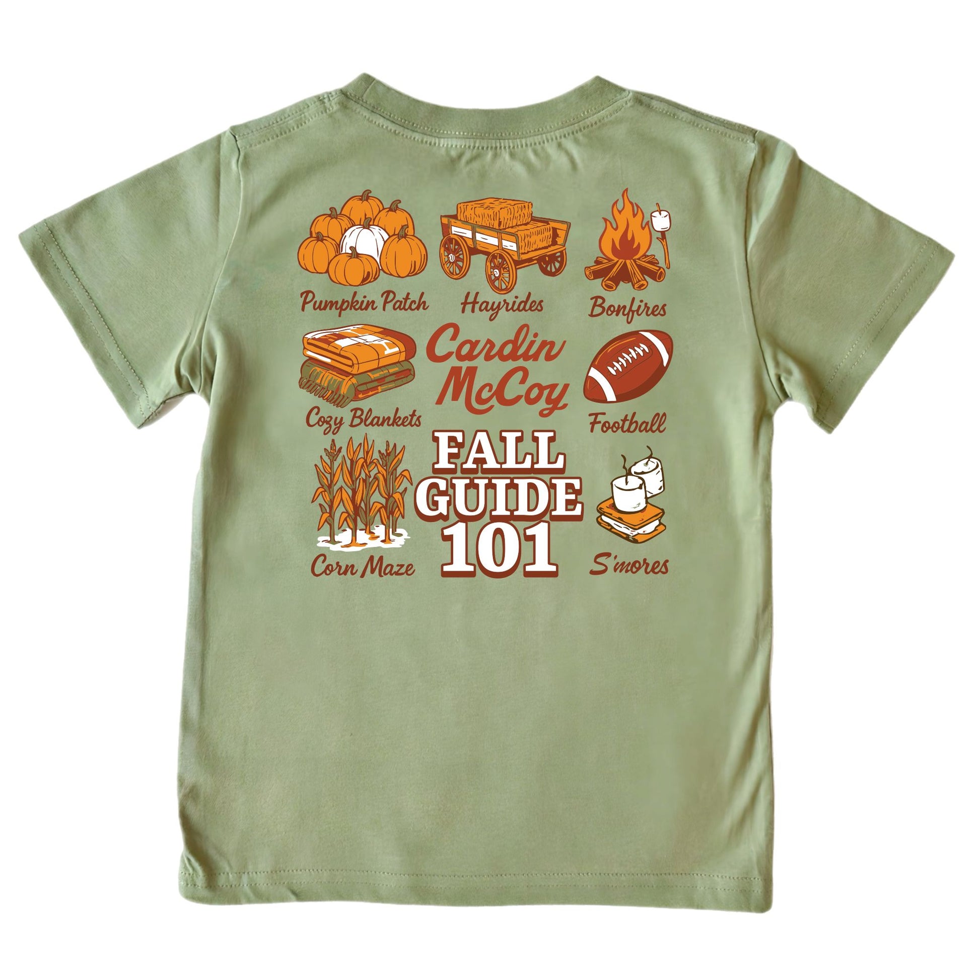 Kids' Fall Guide 101 Short-Sleeve Tee Short Sleeve T-Shirt Cardin McCoy Light Olive XXS (2/3) Pocket
