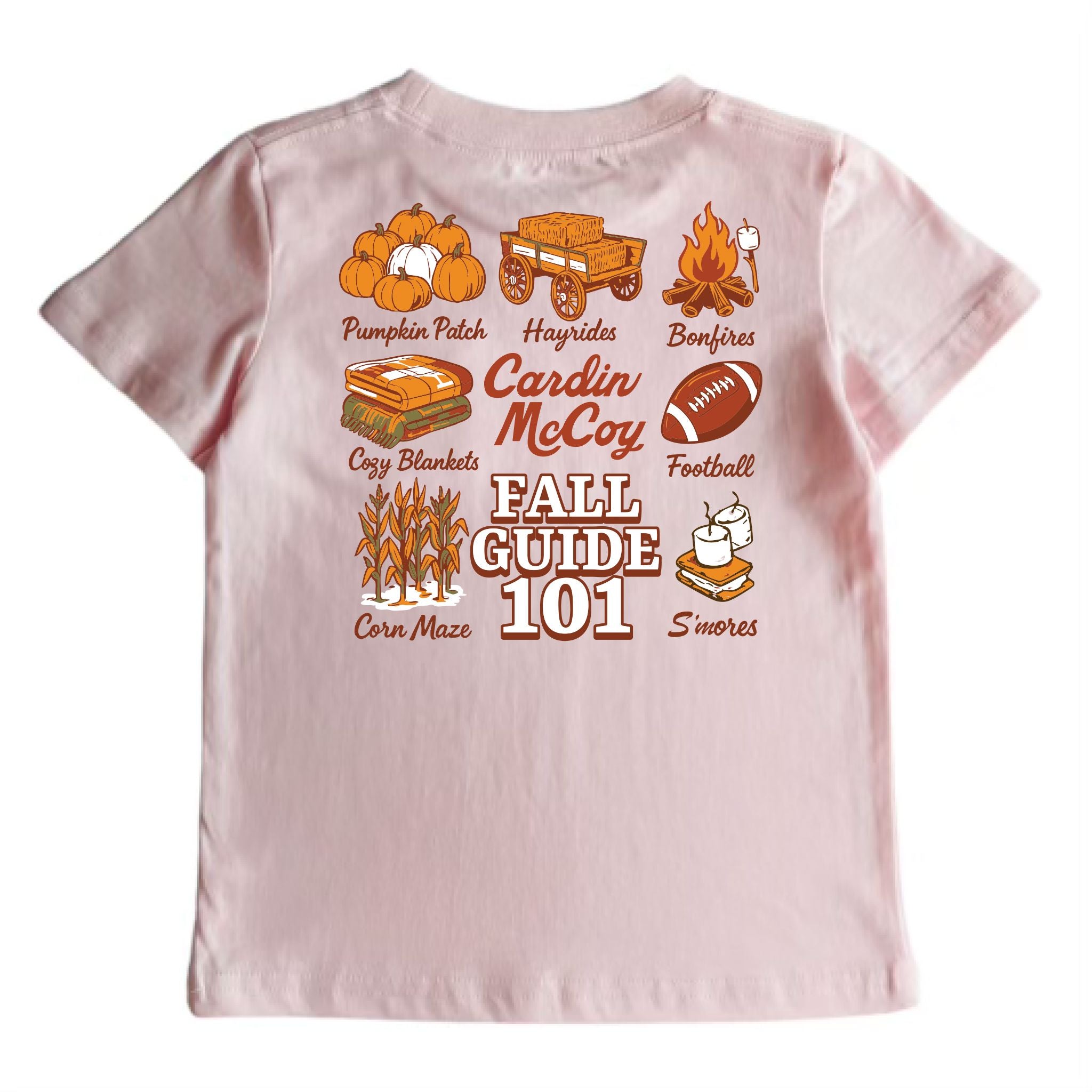 Kids' Fall Guide 101 Short-Sleeve Tee Short Sleeve T-Shirt Cardin McCoy Light Pink XXS (2/3) Pocket