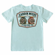 Kids' Fishing Co. Short-Sleeve Tee Short Sleeve T-Shirt Cardin McCoy Blue Mint XXS (2/3) Pocket