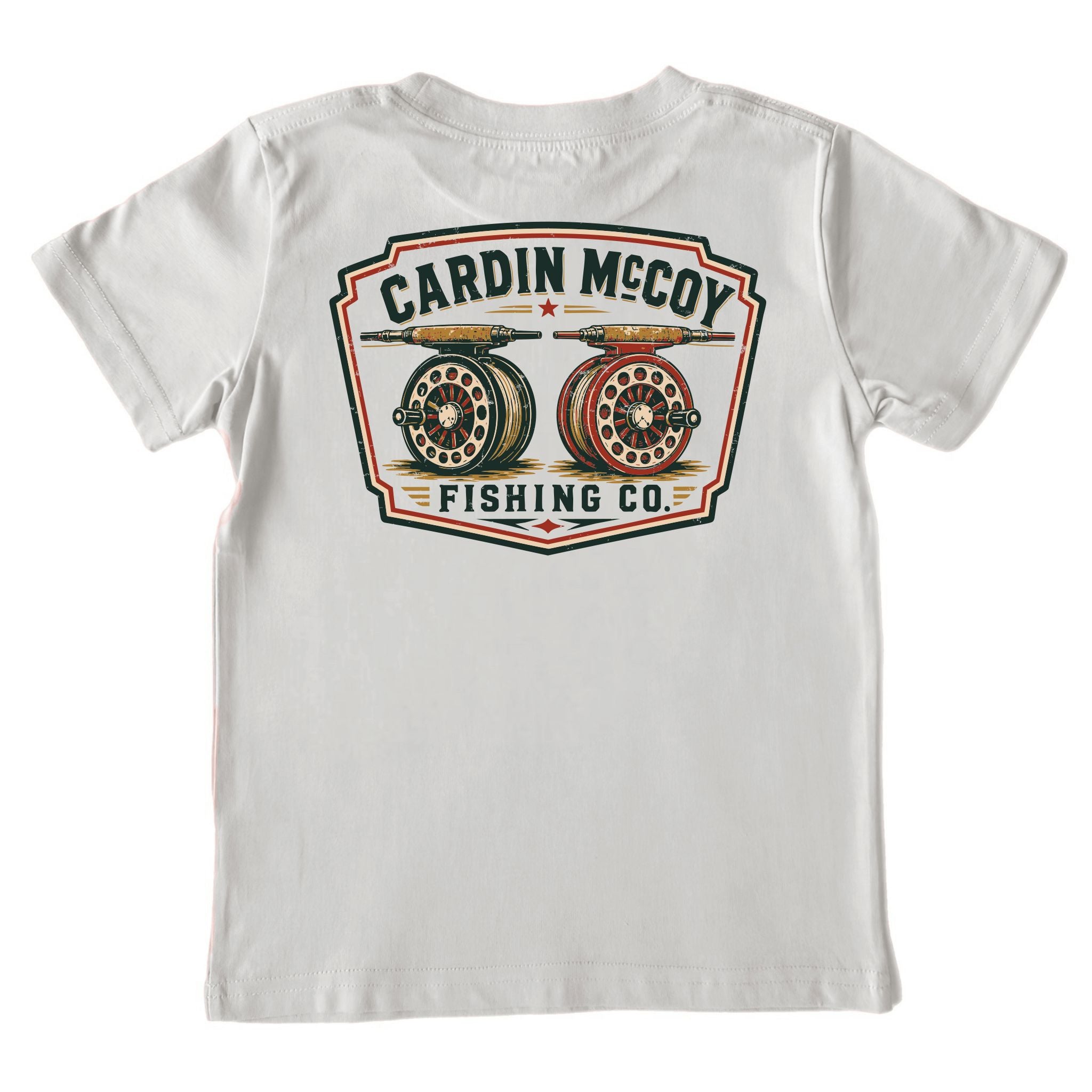 Kids' Fishing Co. Short-Sleeve Tee Short Sleeve T-Shirt Cardin McCoy Ice Gray XXS (2/3) Pocket