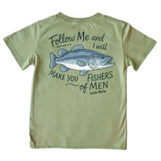 Kids' Follow Me Short-Sleeve Tee Short Sleeve T-Shirt Cardin McCoy Light Olive XXS (2/3) Pocket