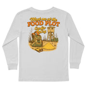 Kids' Food Plot Long-Sleeve Tee Long Sleeve T-Shirt Cardin McCoy Ice Gray XXS (2/3) Pocket