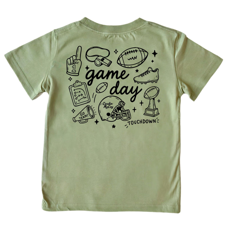 Kids' Game Day Football Short-Sleeve Tee