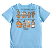 Kids' Glorify Him Short-Sleeve Tee Short Sleeve T-Shirt Cardin McCoy Light Blue XXS (2/3) Pocket