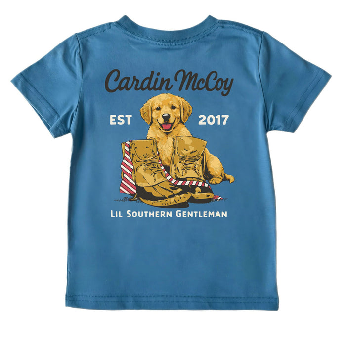 Kids' Golden And Boots Short-Sleeve Tee