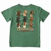 Kids' Hunting Dog Outdoors Short-Sleeve Tee Short Sleeve T-Shirt Cardin McCoy 