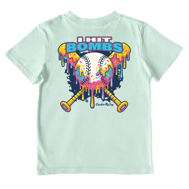 Kids' I Hit Bombs Performance Short-Sleeve Tee