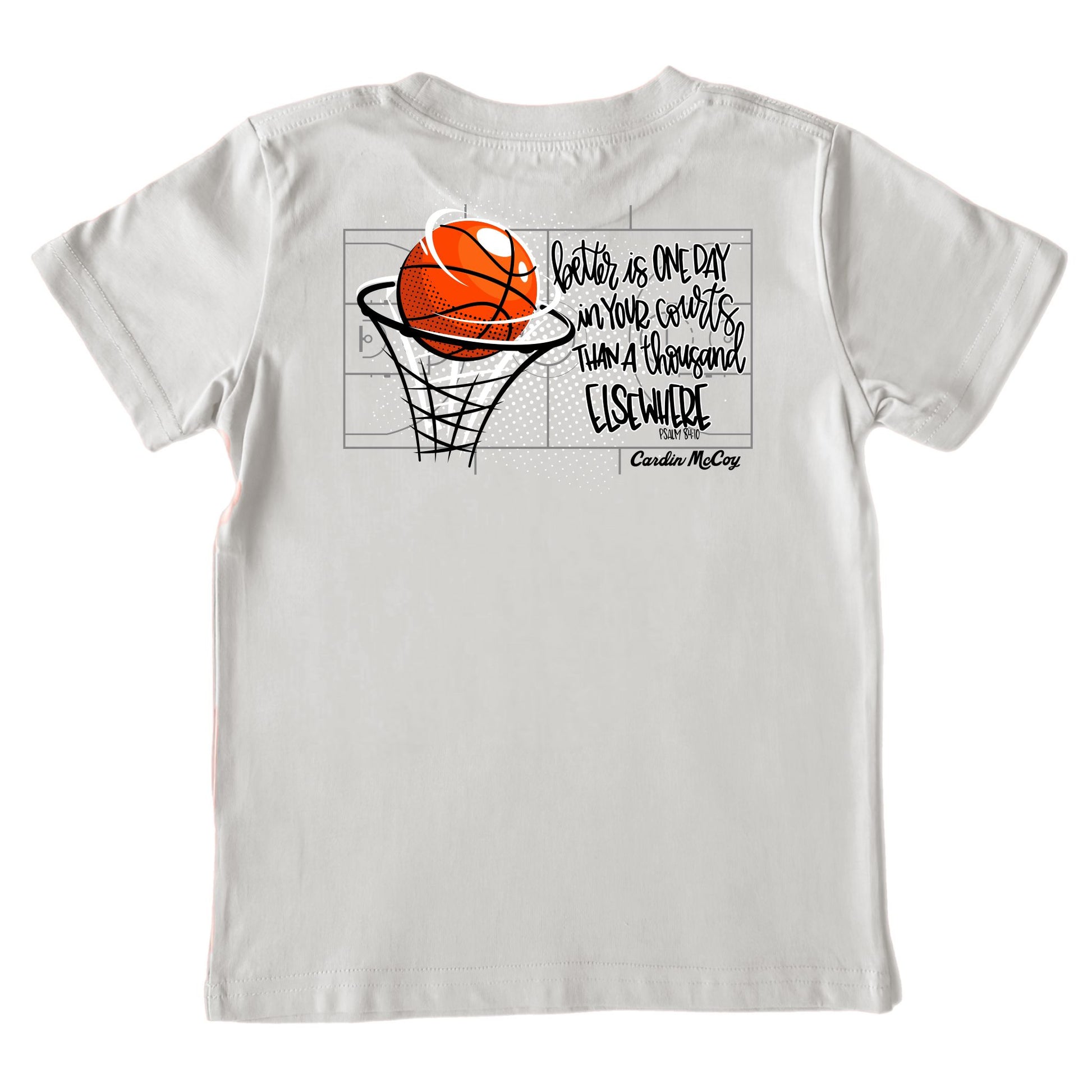 Kids' In Your Courts Short-Sleeve Tee Short Sleeve T-Shirt Cardin McCoy Ice Gray XXS (2/3) Pocket