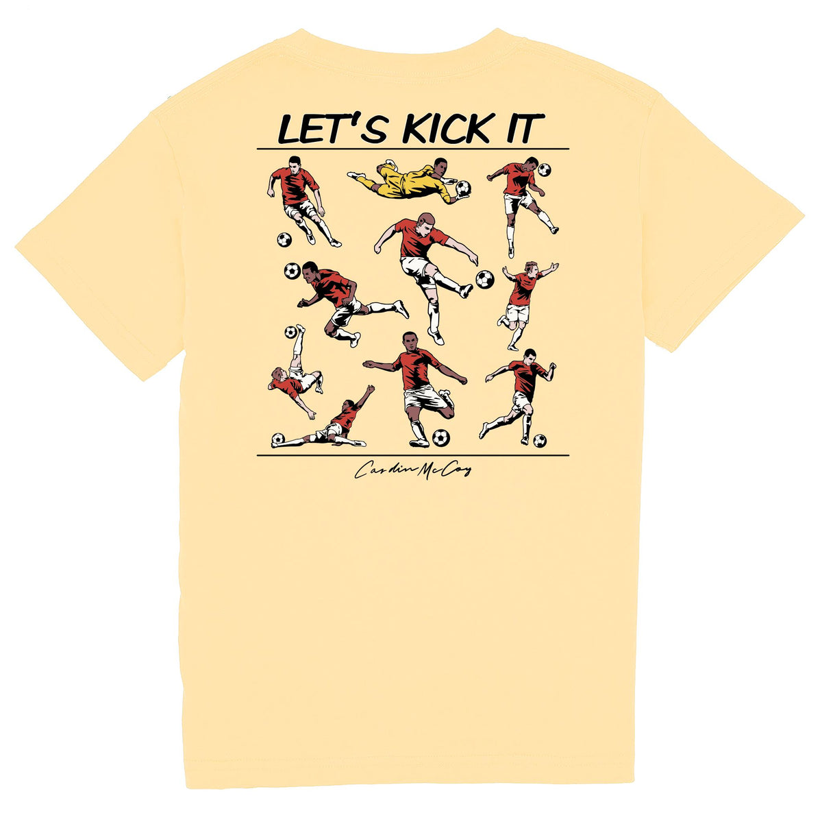 Kids' Let's Kick It Short Sleeve Pocket Tee Short Sleeve T-Shirt Cardin McCoy Butter XXS (2/3) 