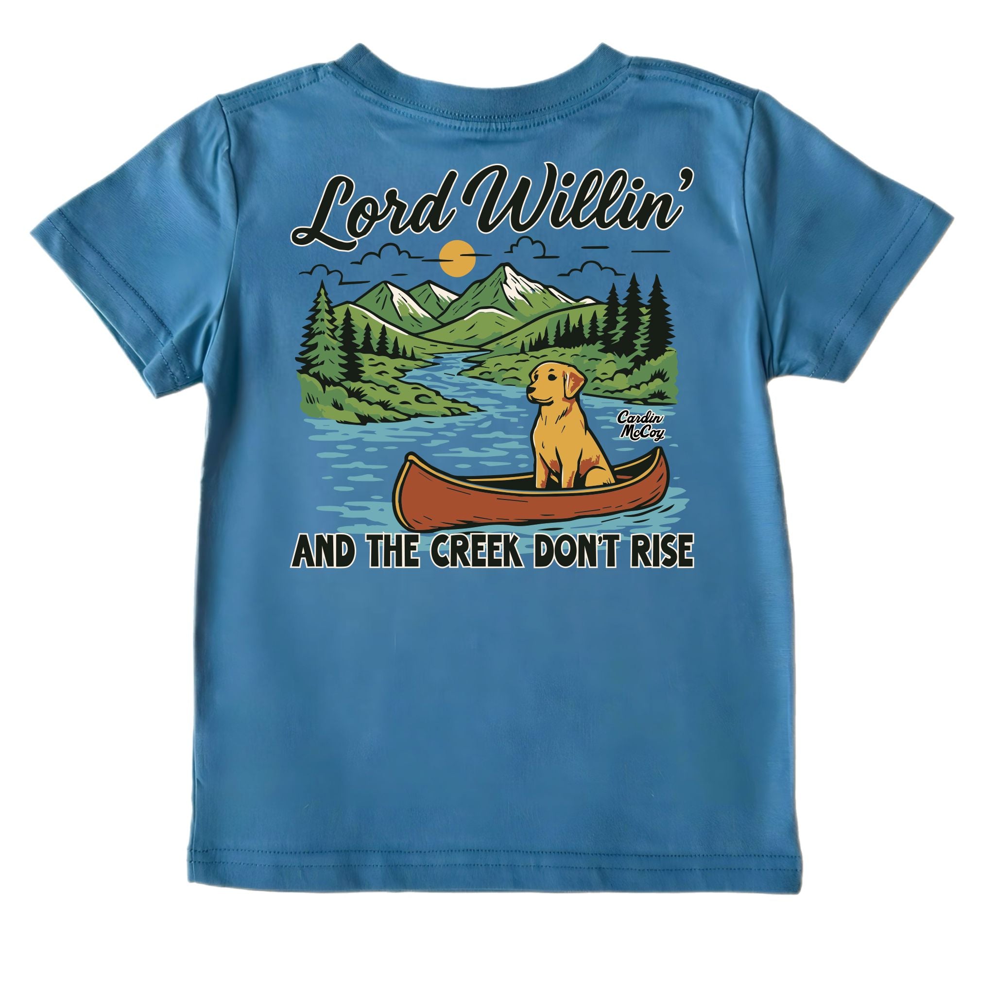 Kids' Lord Willin' Short-Sleeve Tee Short Sleeve T-Shirt Cardin McCoy Blue XXS (2/3) No Pocket