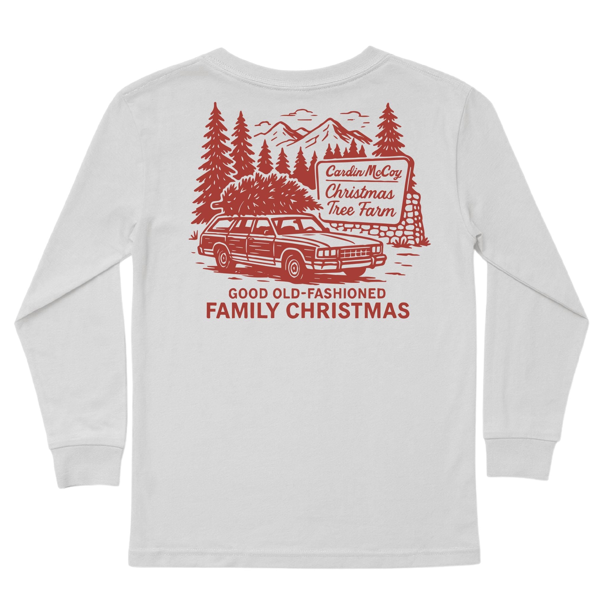 Kids' Old Fashioned Long-Sleeve Tee Long Sleeve T-Shirt Cardin McCoy Ice Gray XXS (2/3) Pocket