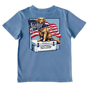 Kids' Patriotic Southern Gentleman Performance Short-Sleeve Tee Short Sleeve T-Shirt Cardin McCoy 