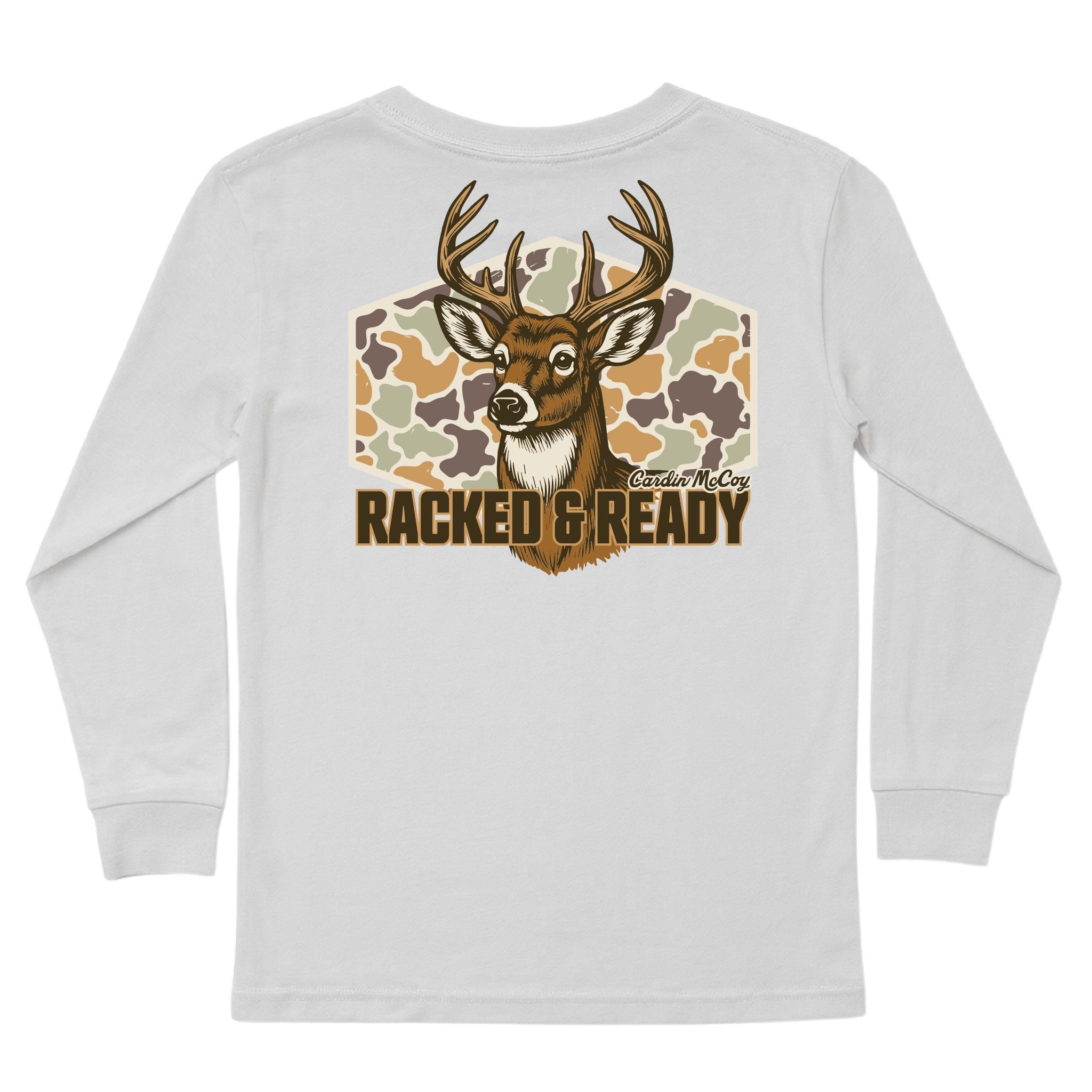 Kids' Racked And Ready Long-Sleeve Tee Long Sleeve T-Shirt Cardin McCoy Ice Gray XXS (2/3) Pocket