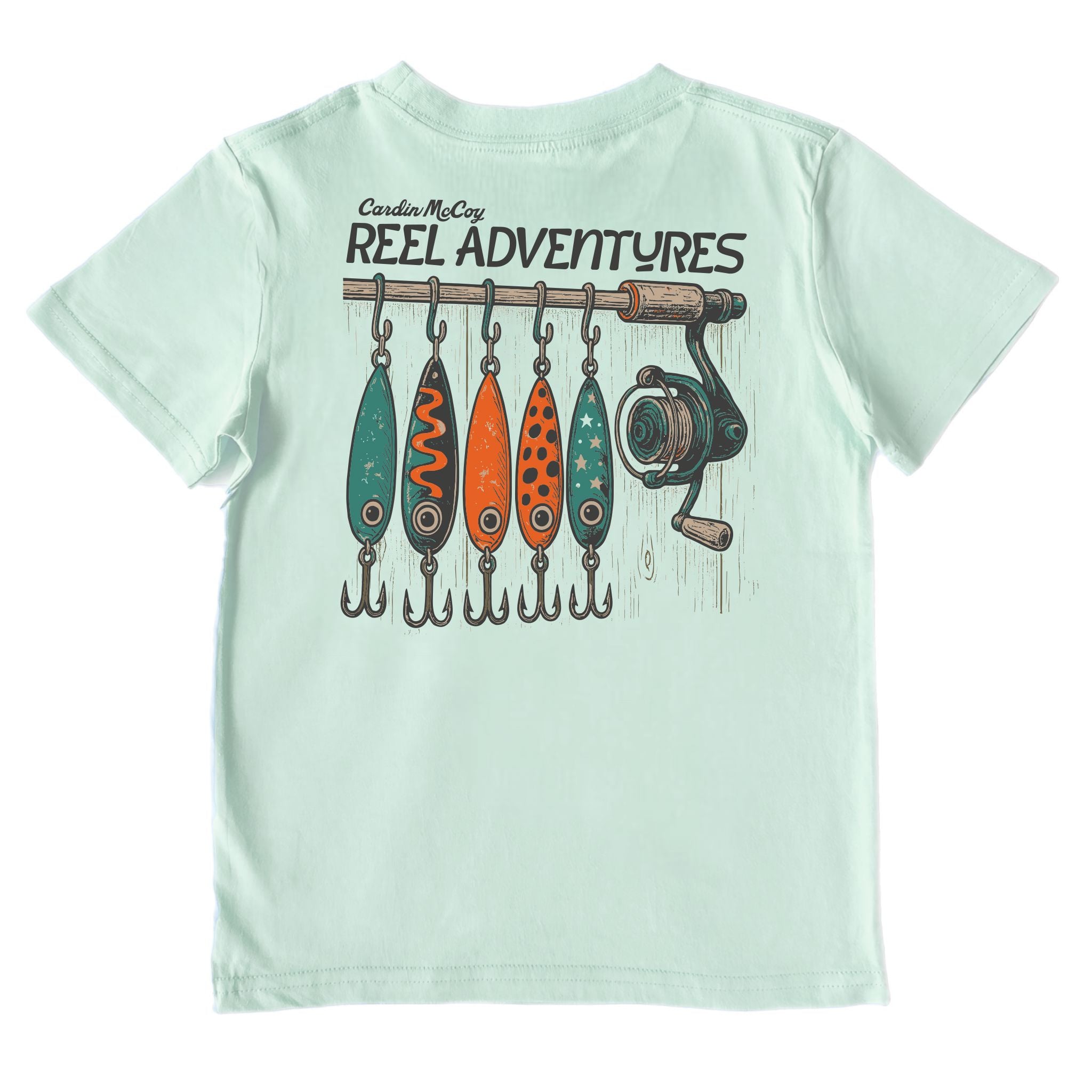 Kids' Reel Adventures Performance Short-Sleeve Tee Short Sleeve T-Shirt Cardin McCoy Surf Spray XXS (2/3) Performance