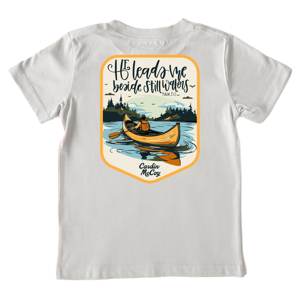 Kids' Still Waters Short-Sleeve Tee Short Sleeve T-Shirt Cardin McCoy Ice Gray XXS (2/3) Pocket