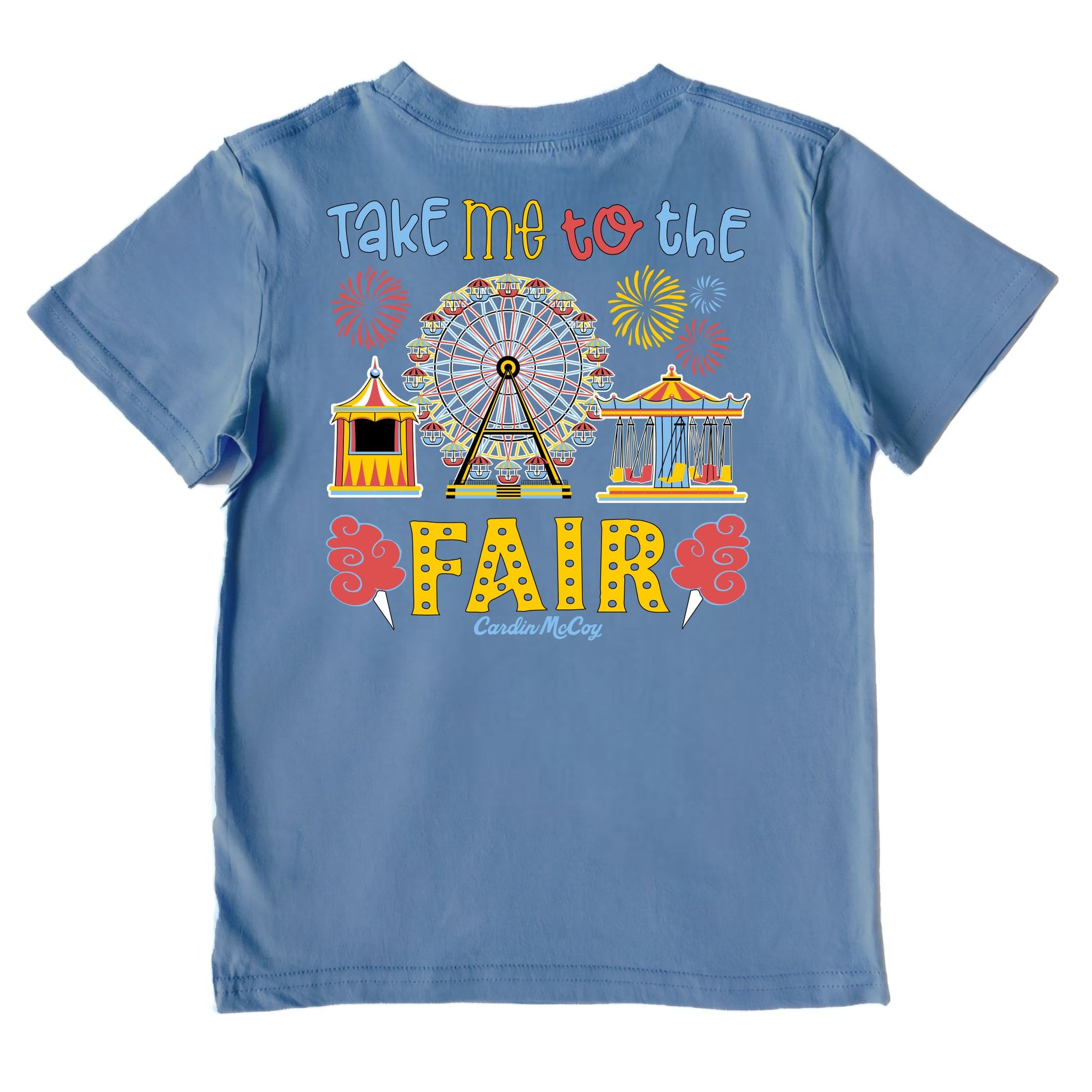 Kids' Take Me To The Fair Short-Sleeve Performance Tee Short Sleeve T-Shirt Cardin McCoy Captain Blue XXS (2/3) Performance
