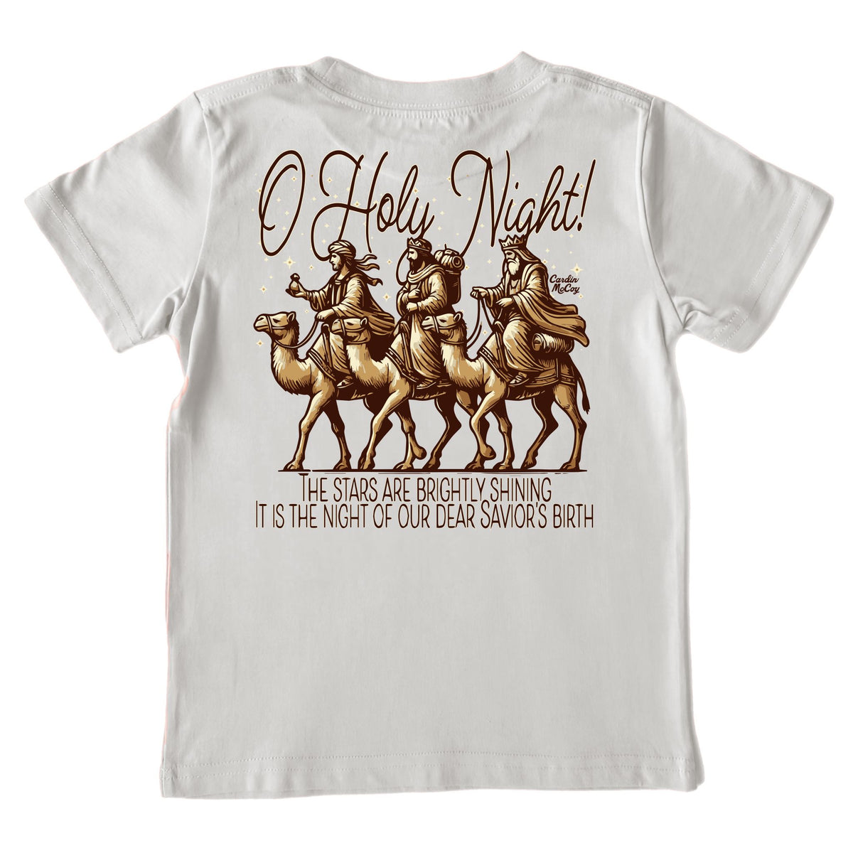 Kids' The Stars Are Shining Short-Sleeve Tee Short Sleeve T-Shirt Cardin McCoy Ice Gray XXS (2/3) Pocket