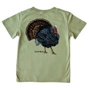 Kids' Wild Turkey Short-Sleeve Tee Short Sleeve T-Shirt Cardin McCoy Light Olive XXS (2/3) Pocket