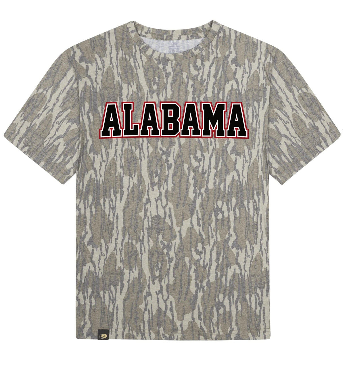 Youth Alabama Mossy Oak Bottomland Washed Out Short-Sleeve Tee Short Sleeve T-Shirt Mossy Oak Original Bottomland Youth Small Front